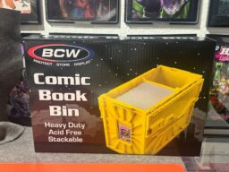 BCW - Short Box Comic Book Bin Storage - Yellow