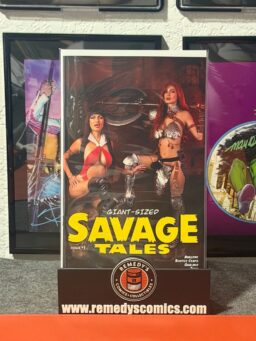 GIANT SIZED SAVAGE TALES (ONE SHOT) CVR E IVY COSPLAY RED SONJA AND VAMPIRELLA VAR - Pre-Order - Releases 4/29/2026