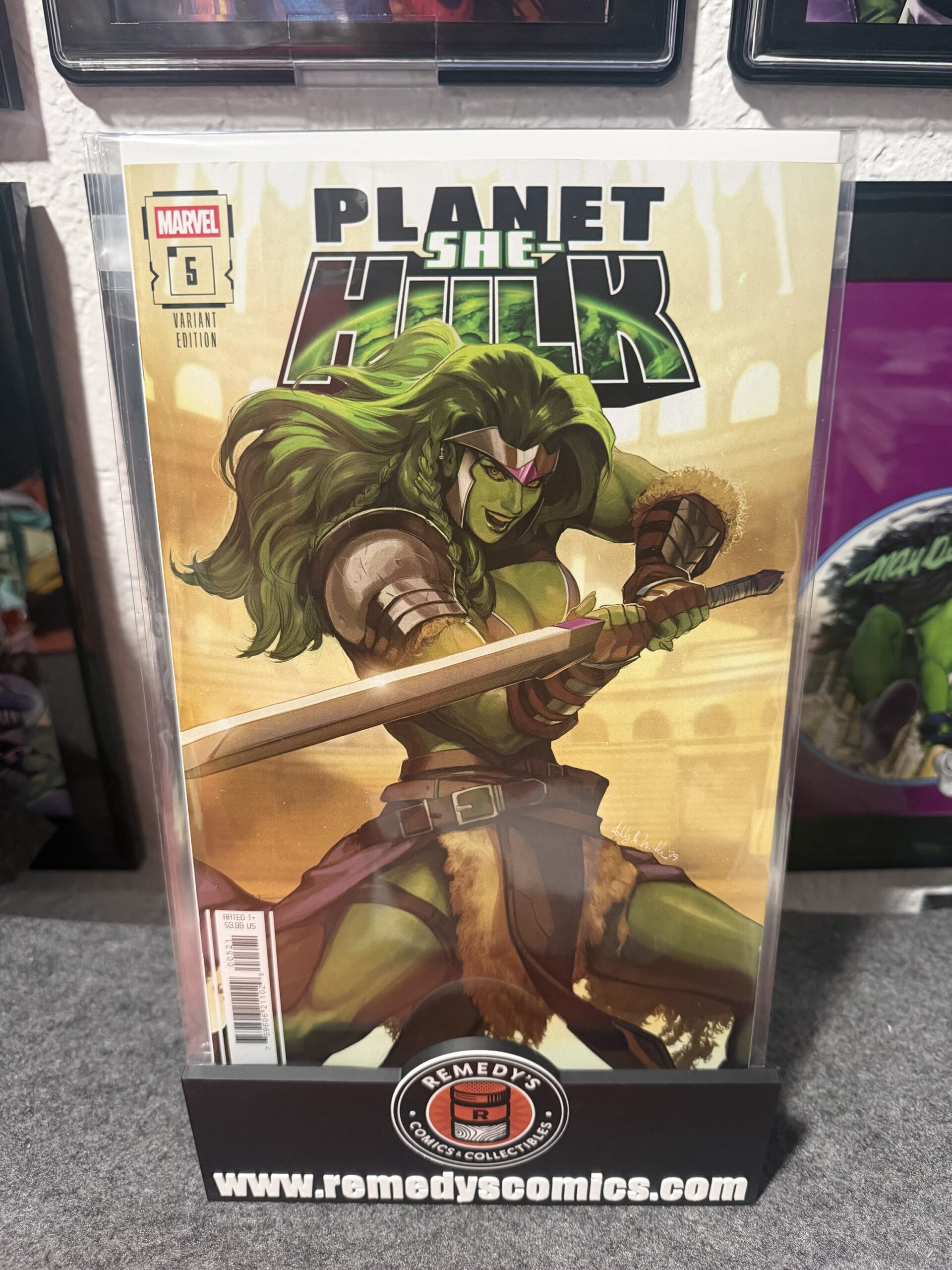 PLANET SHE-HULK #5 ASHLEY WITTER SHE-HULK VARIANT