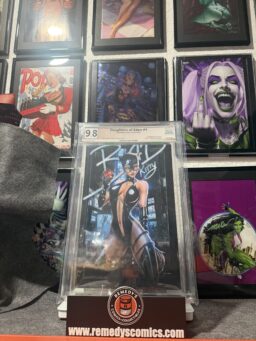 Daughters of Eden #1 - "Bad Kitty" Virgin Variant Cover Signed by Jamie Tyndal - PGX 9.8 w/COA