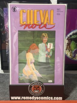 CHEVAL NOIR #9 - Eddie Campbell - 1990 - Moebius - w/Poster