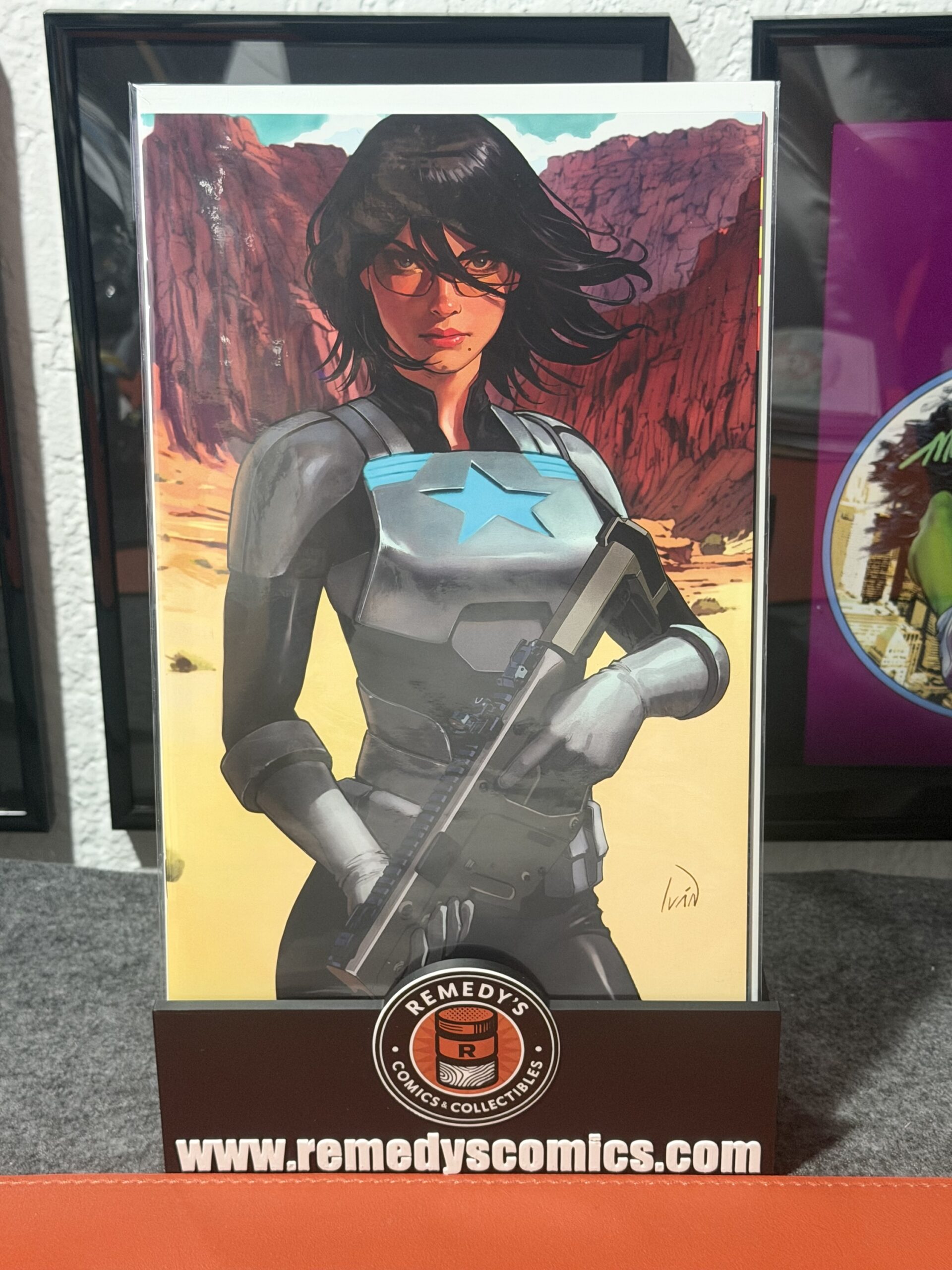GI JOE #7 IVAN TALAVERA 616 COMICS EXCLUSIVE Card Stock Virgin Variant A LTD 750