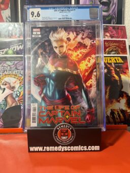 Life of Captain Marvel #1 - Stanley "Artgerm" Lau - Variant Cover - CGC 9.6
