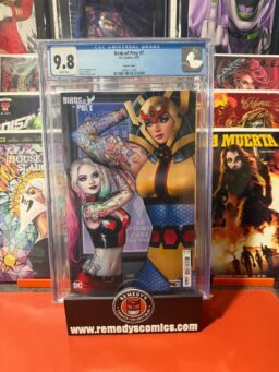 Birds of Prey #7 - Nathan Szerdy - CVR B - Tattoo Variant Cover - CGC 9.8