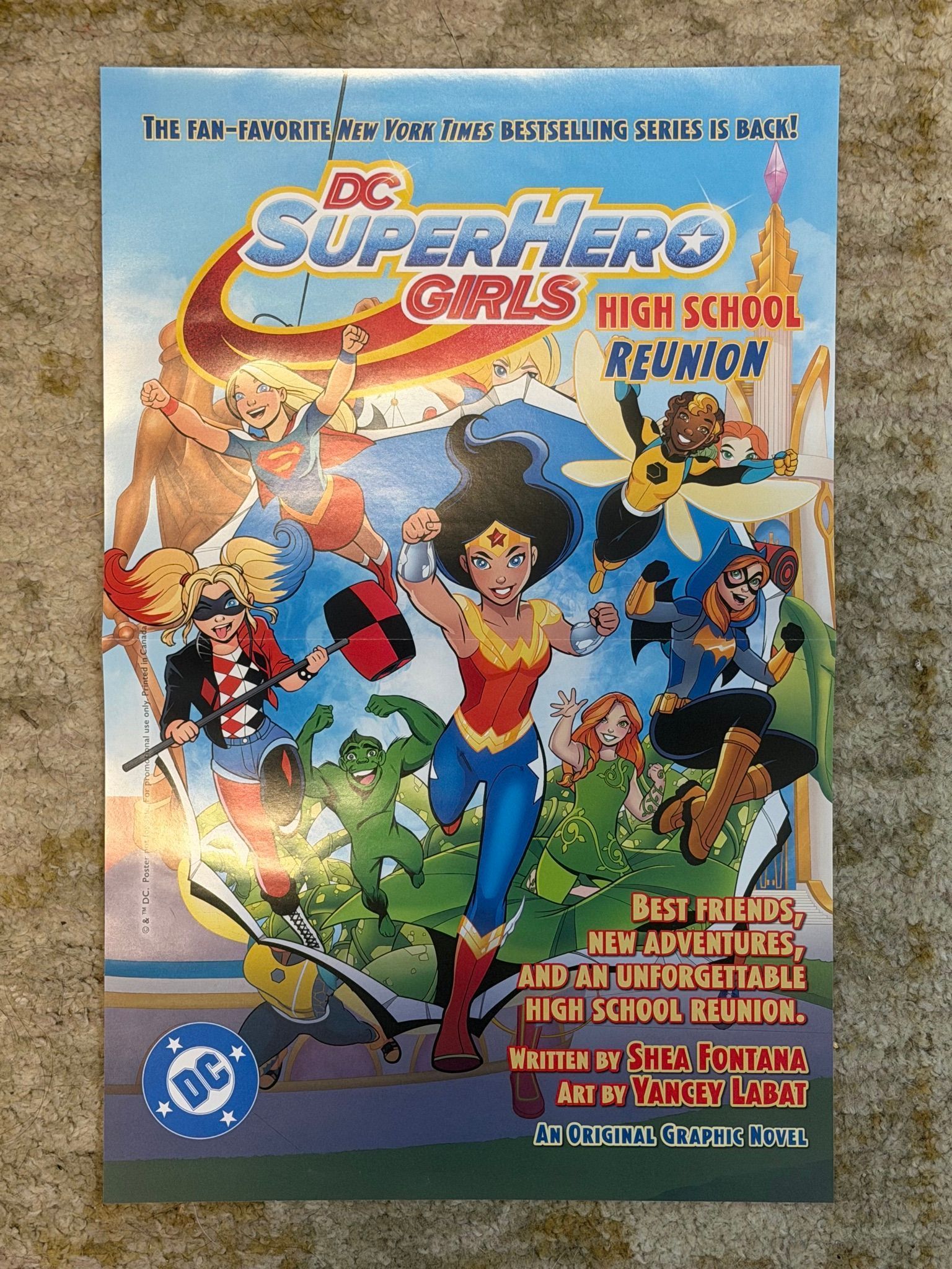 DC SuperHero Girls High School Reunion - Retailer Exclusive Poster - 1ft x 1.5ft