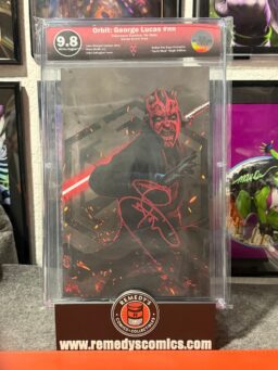 Orbit - George Lucas - Rise of the Empire - Darth Maul Virgin - TidalWave - EGS 9.8 - Signed by Ray Park