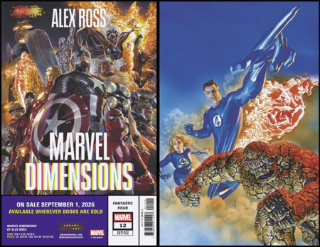 FANTASTIC FOUR #12 - ALEX ROSS - MARVEL DIMENSIONS VARIANT - Release 6/03/2026