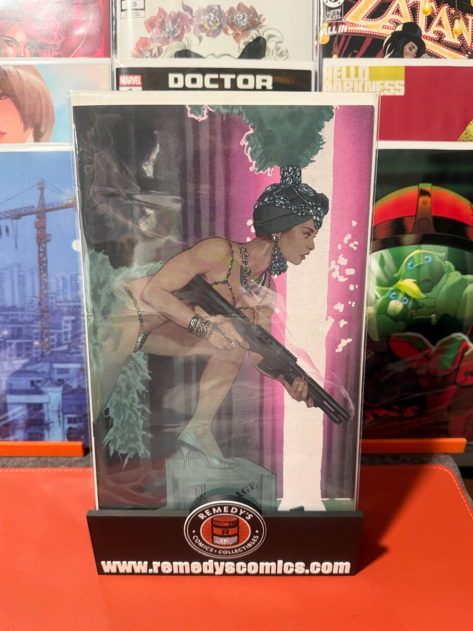 GUN HONEY Blood for Blood #1 - Adam Hughes - Virgin Variant Cover