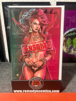 Lady Satanus: Looks That Kill #1 - Naughty Bad Love Edition - Signed by Brian Pulido w/COA