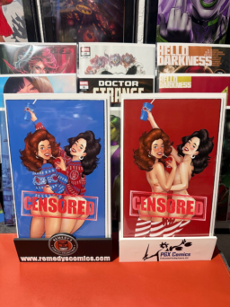 POP KILL HOLIDAY FLAVORS #1 - ANDREW TARUSOV - Bottomless and Naughty - Ugly Sweater - Bird City Comics Exclusive Set