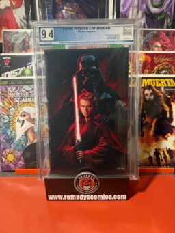 Star Wars - FAME - Hayden Christensen - Ulya Stuzhuk - “MAY THE 4TH” VIRGIN - LTD 150 - PGX 9.4