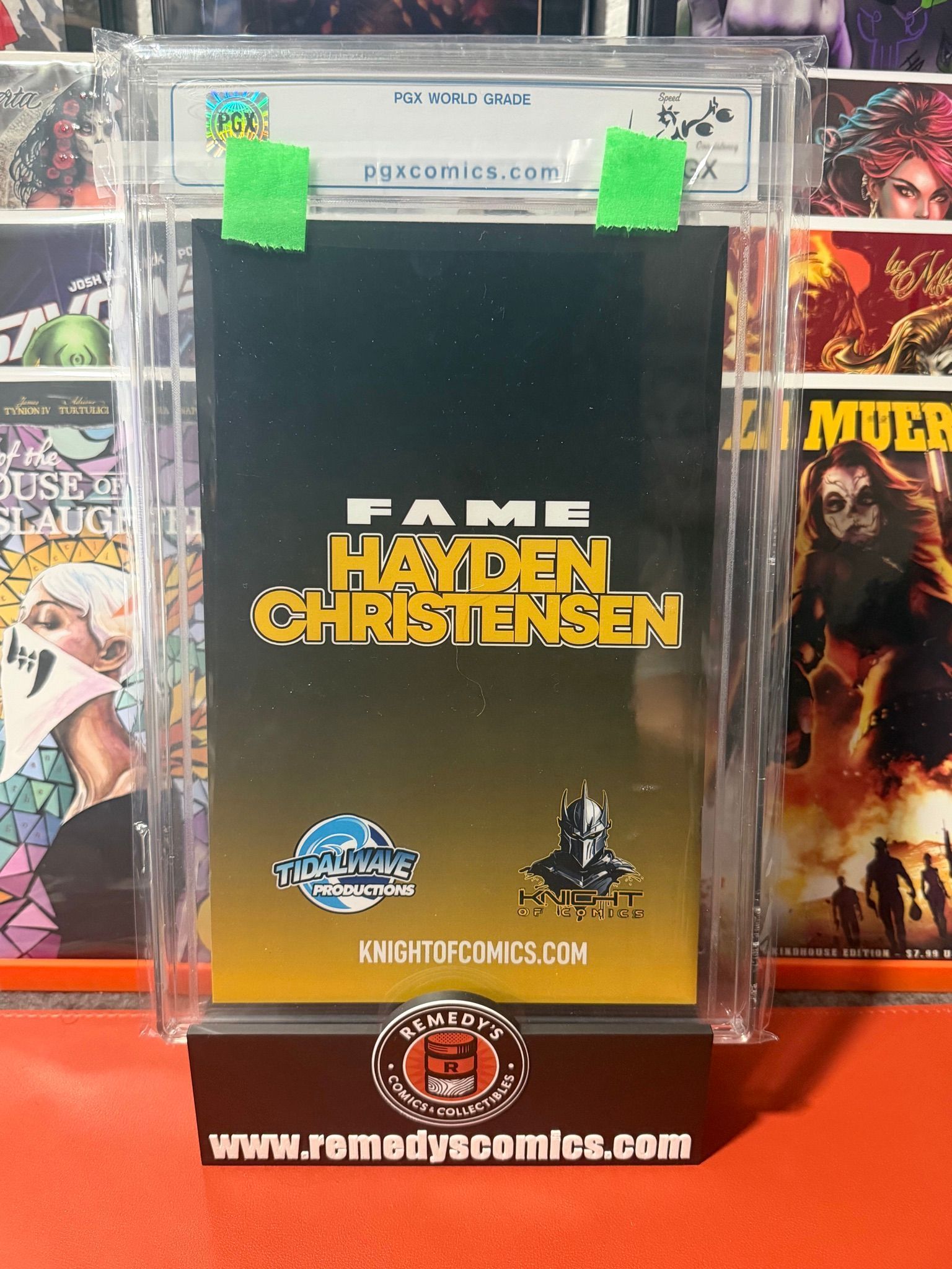 Star Wars - FAME - Hayden Christensen - Ulya Stuzhuk - “MAY THE 4TH” VIRGIN - LTD 150 - PGX 9.4 - Image 3