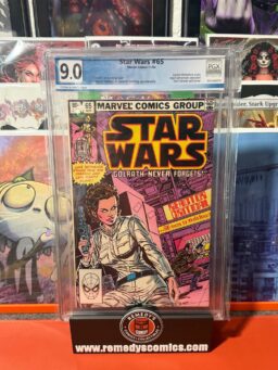 Star Wars #65 -Direct - Death Of Admiral Giel - Gener Rieekan & Veertag Appearance - Tom Palmer - PGX 9.0