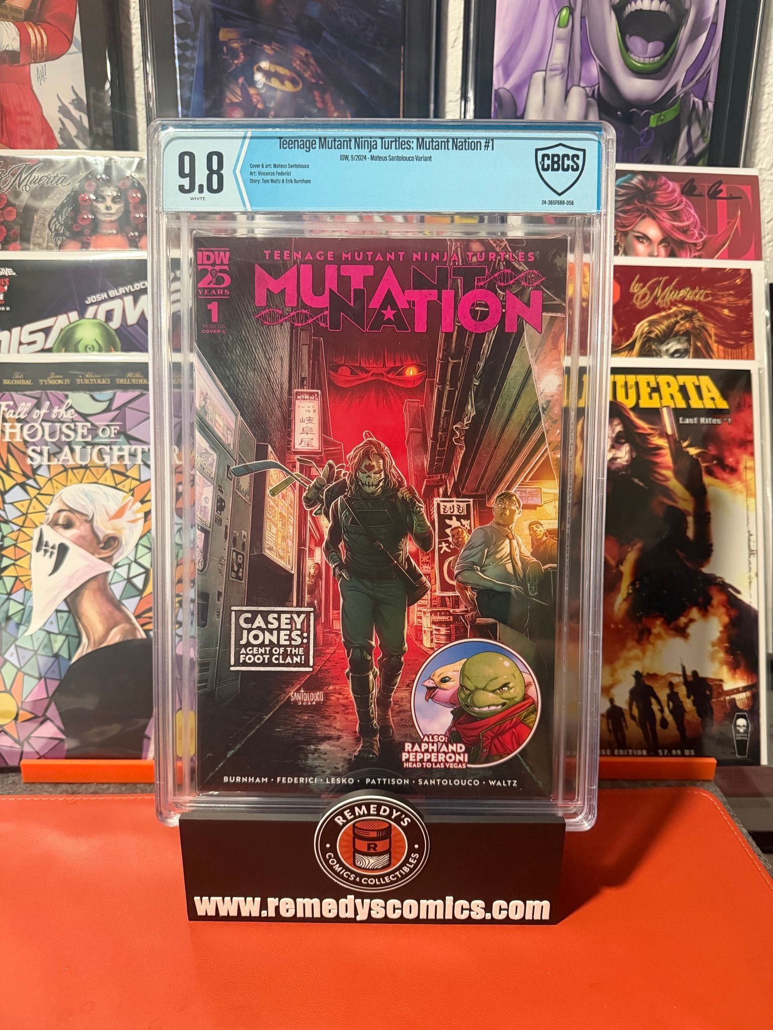 Teenage Mutant Ninja Turtles - Mutant Nation #1 - Mateus Santolouco - CBCS 9.8