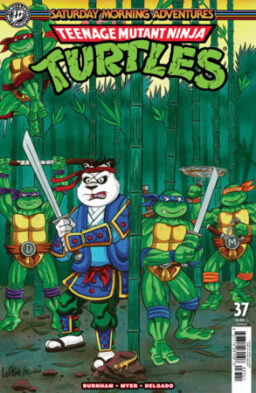 Teenage Mutant Ninja Turtles: Saturday Morning Adventures #37 - CVR D Foil - Steve Lavigne - Erik Burnham - Sarah Myer - Releases 5/27/2026