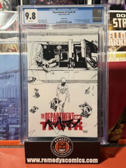 Department of Truth 0 "Sketch Death Walk" NYCC Exclusive LTD 350 - CGC 9.8
