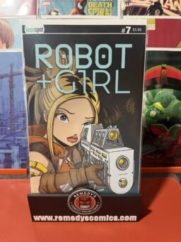 Robot + Girl #7 - Signed by Mike White w/COA
