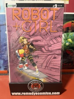 Robot + Girl #9 - Signed by Mike White w/COA