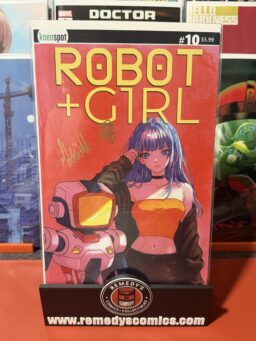 Robot + Girl #10 - Signed by Mike White w/COA