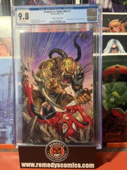 Predator vs Spider-Man #1 - Tyler Kirkham - Virgin - Amazing Spider-Man #316 Homage - CGC 9.8