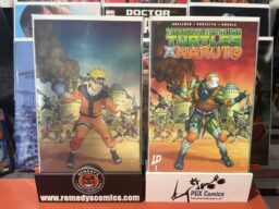 Teenage Mutant Ninja Turtles Naruto #1 - Virgin Foil and Trade Set - Secret Wars #8 Venom Homage
