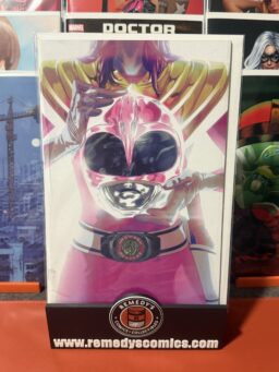 Mighty Morphin Power Rangers - Shattered Grid #1 - Pink Power Ranger - Montes - Virgin