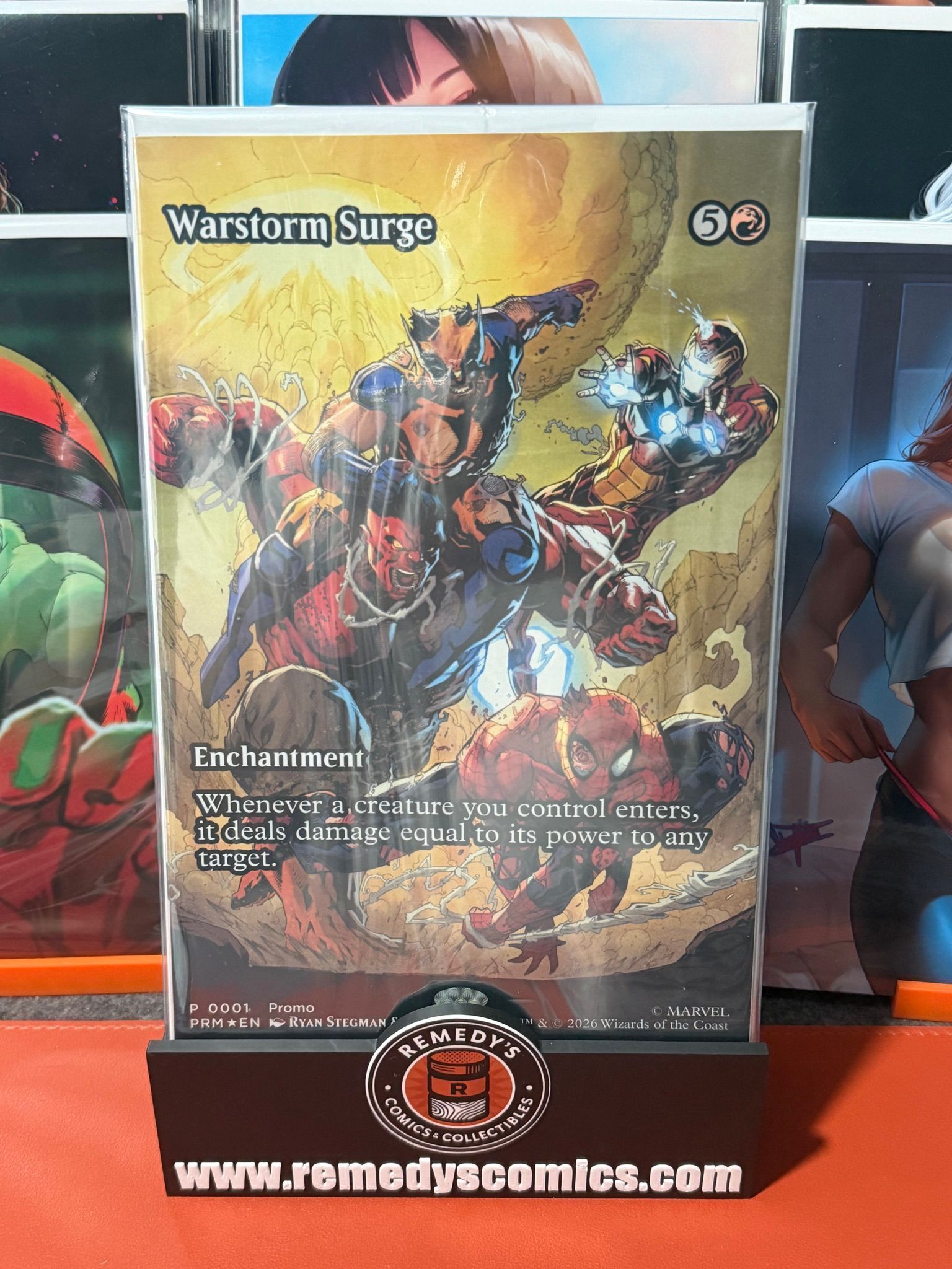 AVENGERS: ARMAGEDDON #1 RYAN STEGMAN MAGIC: THE GATHERING VARIANT - Release 6/10/2026