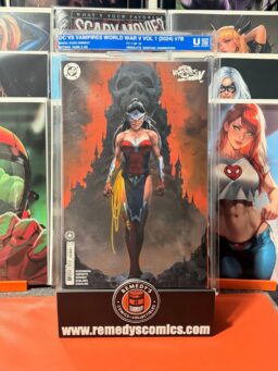 DC Vs Vampires World War V - Vol 1 - #7B - Santa Fung Variant - Batman Hush 2 AD - PT 7 of 12 - Uncirculated Slab