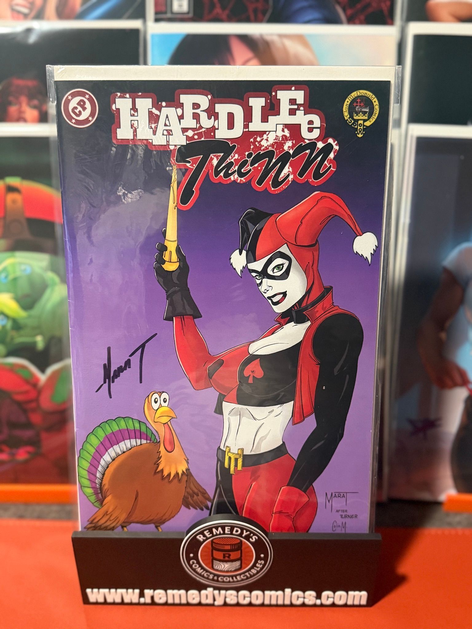 Hardlee Thinn - Signed by Marat Mychaels - 1st Appearance of Hardlee Thinn - LTD 50