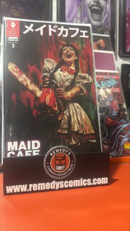 MAID CAFE #3 - CVR C - NAOMI GRIFFIN - MANS LAUGHTER VAR