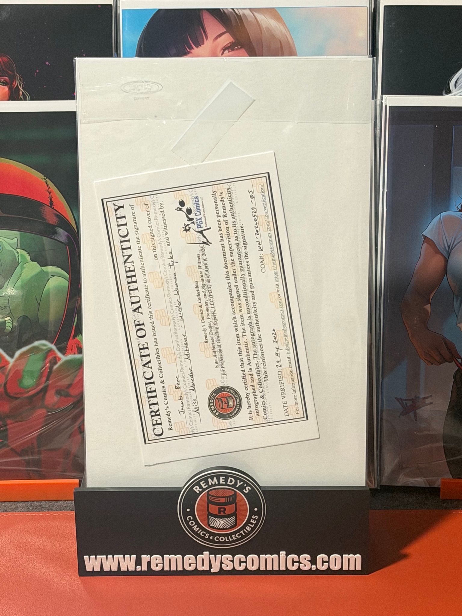 Miss Murder Mittens - Wonder Woman Cosplay Set - Signed by Jacob Bear w/COA - Image 4