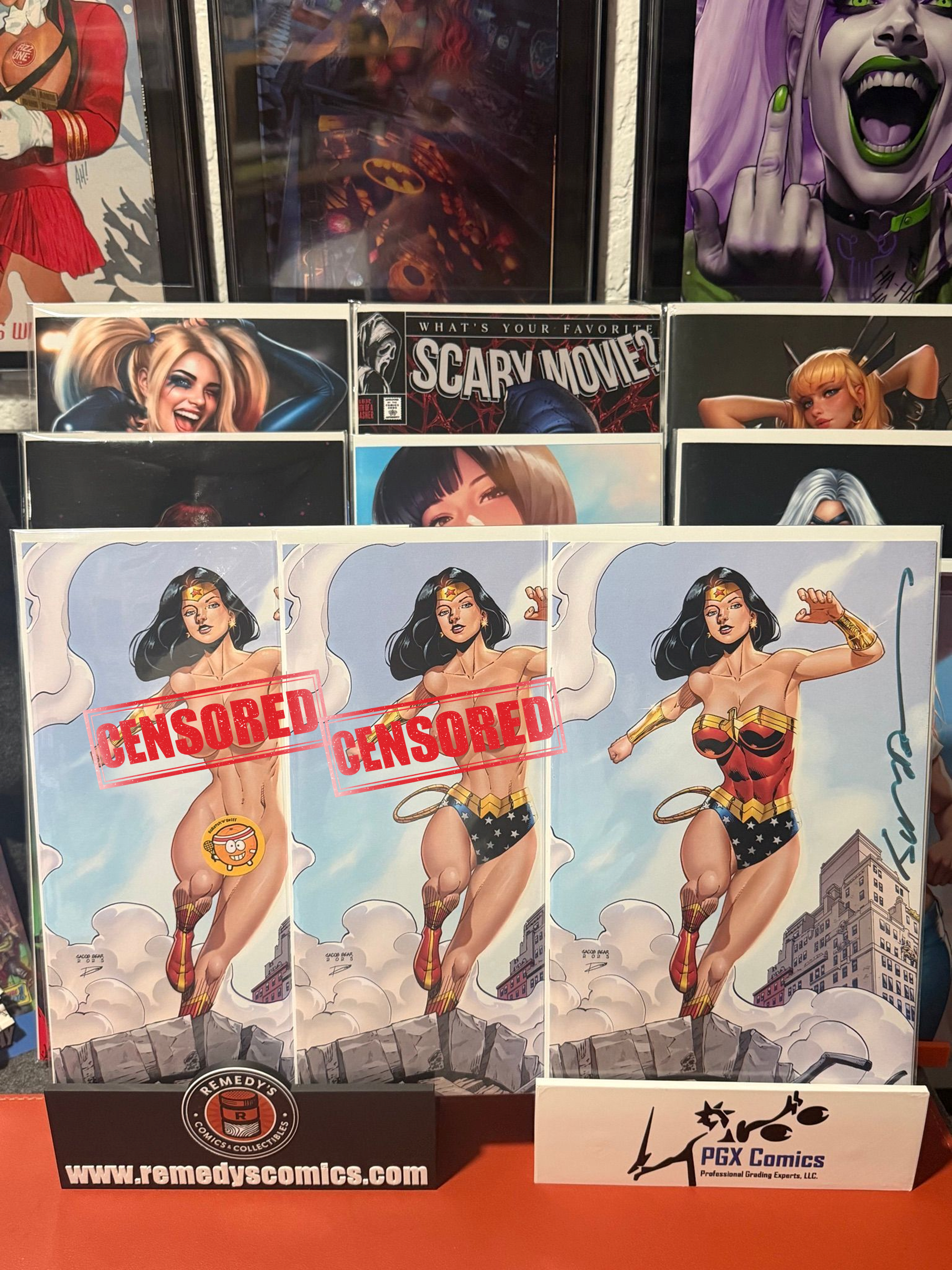 Miss Murder Mittens - Wonder Woman Cosplay Set - Signed by Jacob Bear w/COA