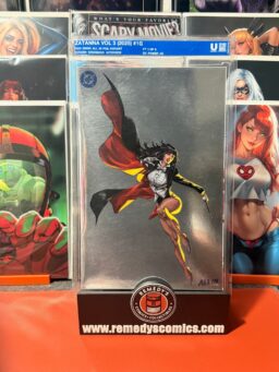 Zatanna - Vol 3 - #1G - Fico Ossio - All In Foil Variant - Torunn Gronbekk Interview 1 of 6 - Uncirculated Soft Slab