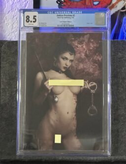 Jinkies #2 Jay Ferguson - CGC 8.5 - "69" FULL CHASE BONDAGE COVER! Black Ops Comic