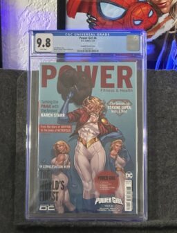 Power Girl #4 Cover C Jamal Campbell Card Stock Variant CGC 9.8