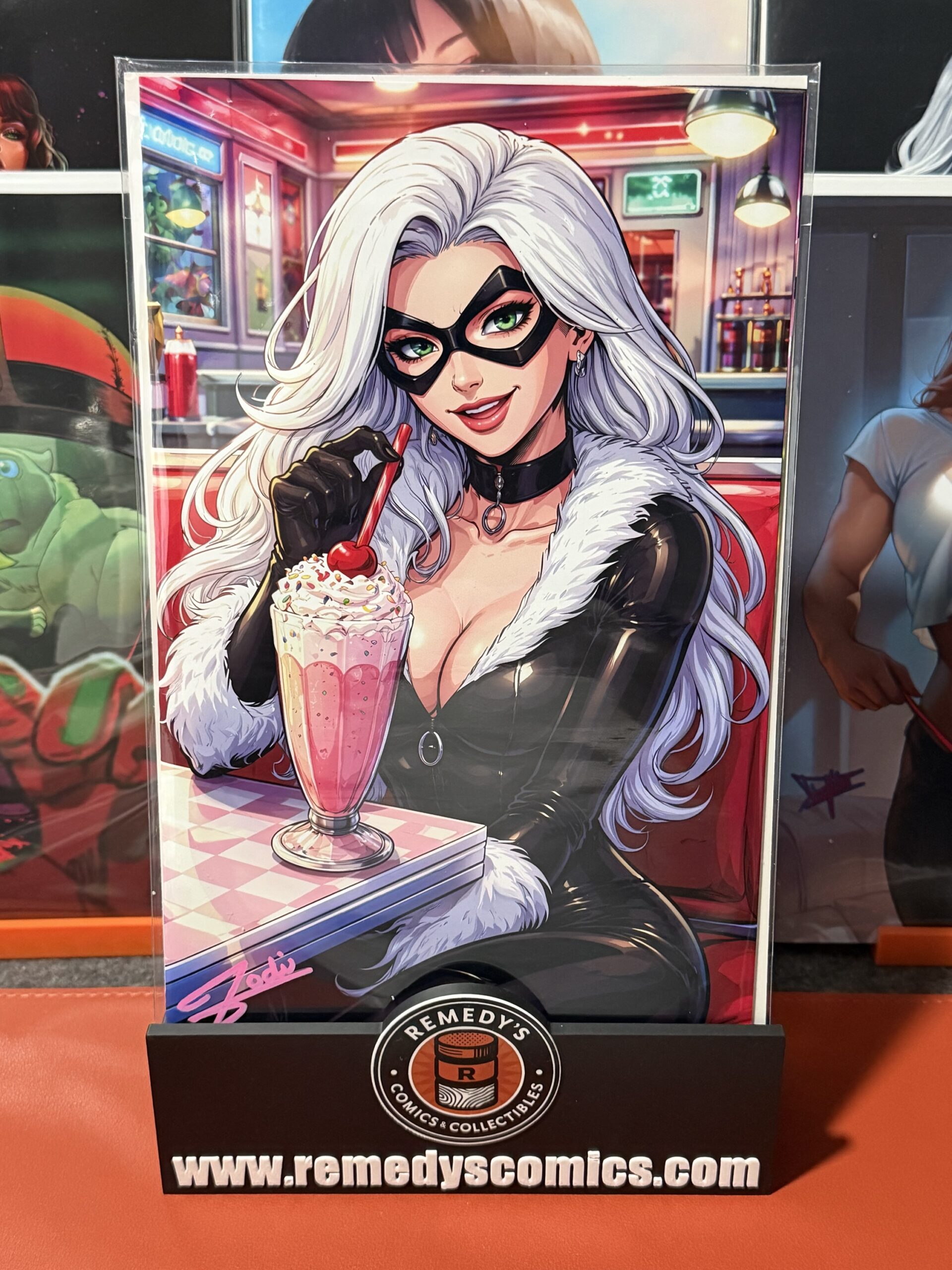 Aces High Collectibles - Luscious Ladies - Artbook - Signed by Jodi Spencer w/COA