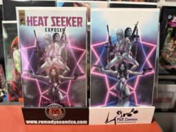 Heat Seeker: Exposed #4 CVR L - Foil and Virgin - 1:5 Incentive by Ace Continuado Set