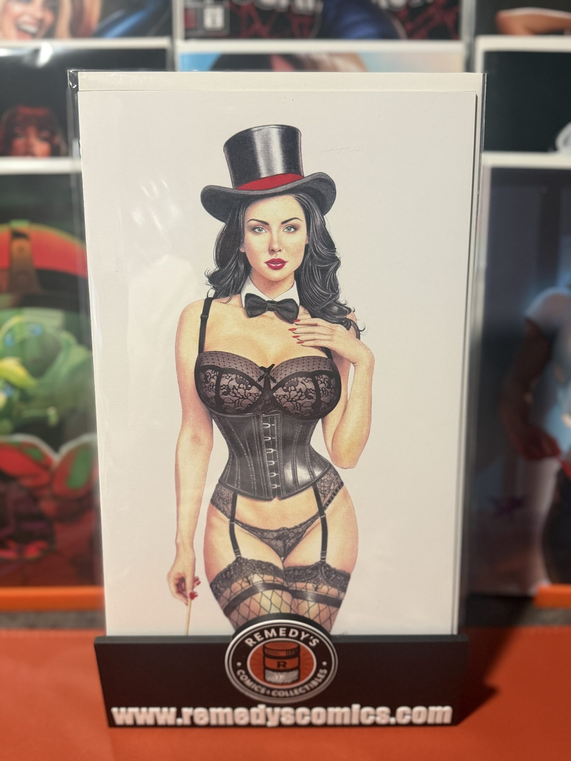 Cool Comics - Zatanna Illusion Queen - Variant Lingerie Virgin LTD 100 - Tim Grayson