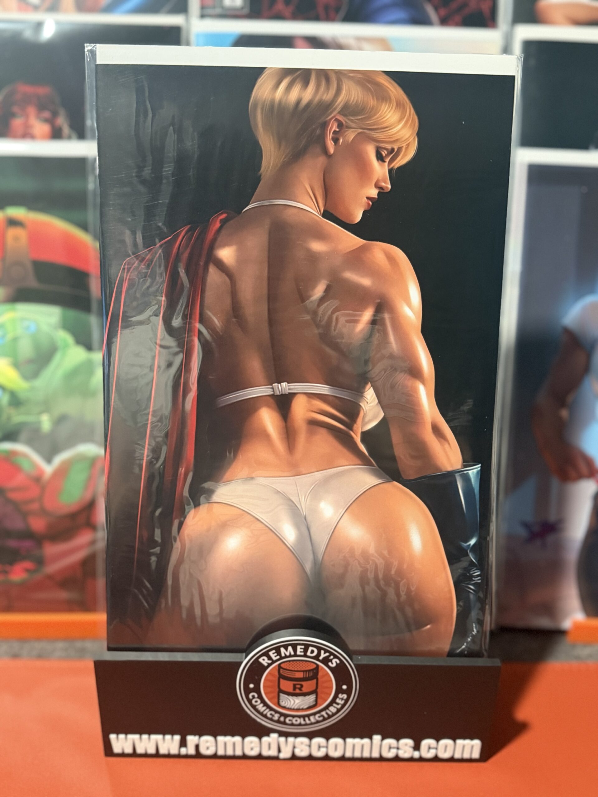 Cool Comics - Supergirl Power Up - Lingerie - LTD 100 - Fernando Rocha