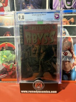 EC EPITAPHS FROM THE ABYSS #1 - CVR C - LEE BERMEJO FOIL - CGC 9.8