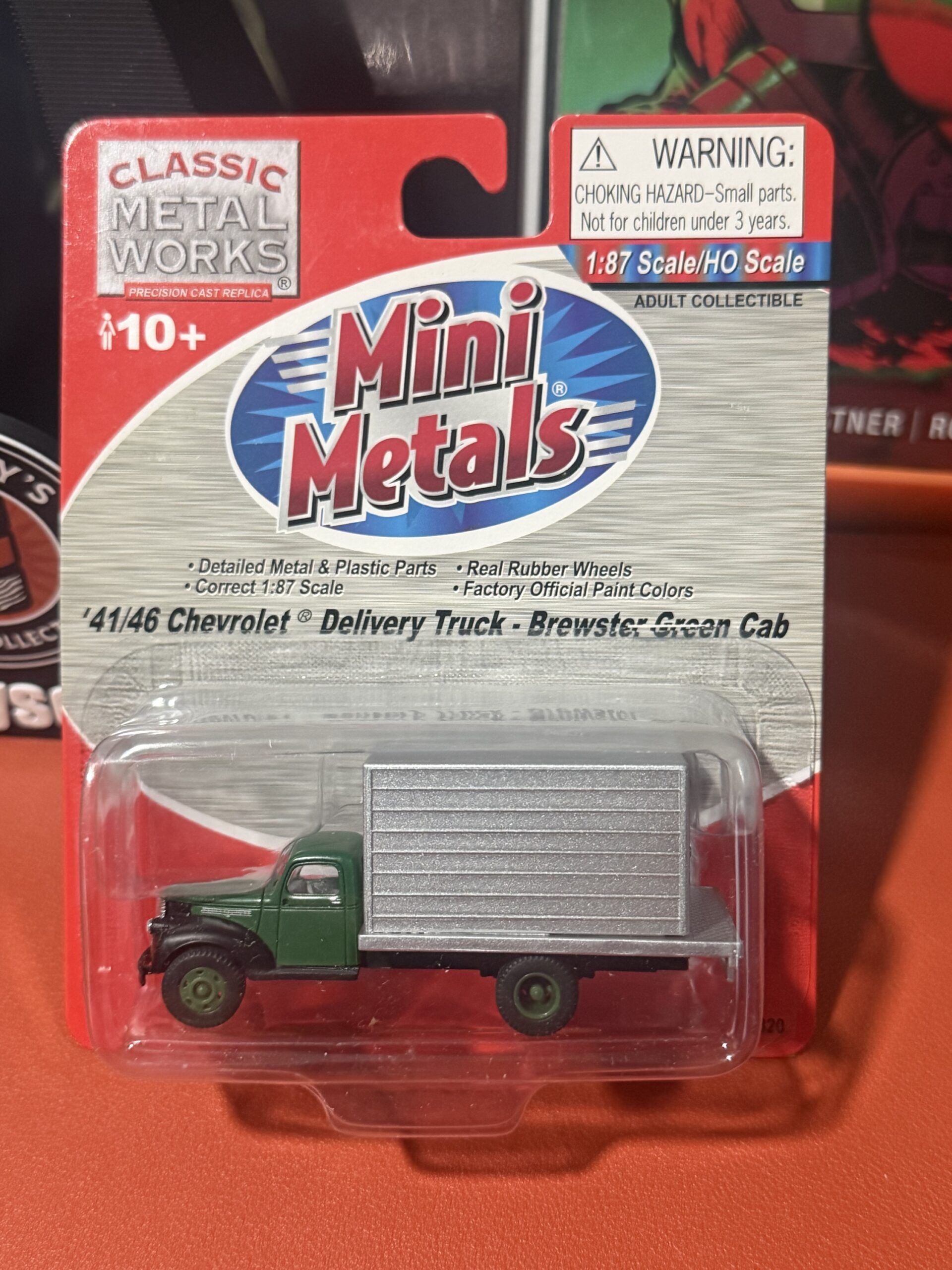 Mini Metals - ‘41/46 Chevrolet Delivery Truck - Brewster Screen Cab - 1:87 Scale - Item 30320