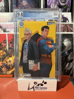Superman Unlimited #1 - “James Gunn Cameo" - Dan Mora - 1st Print - PGX 9.8- Graded.