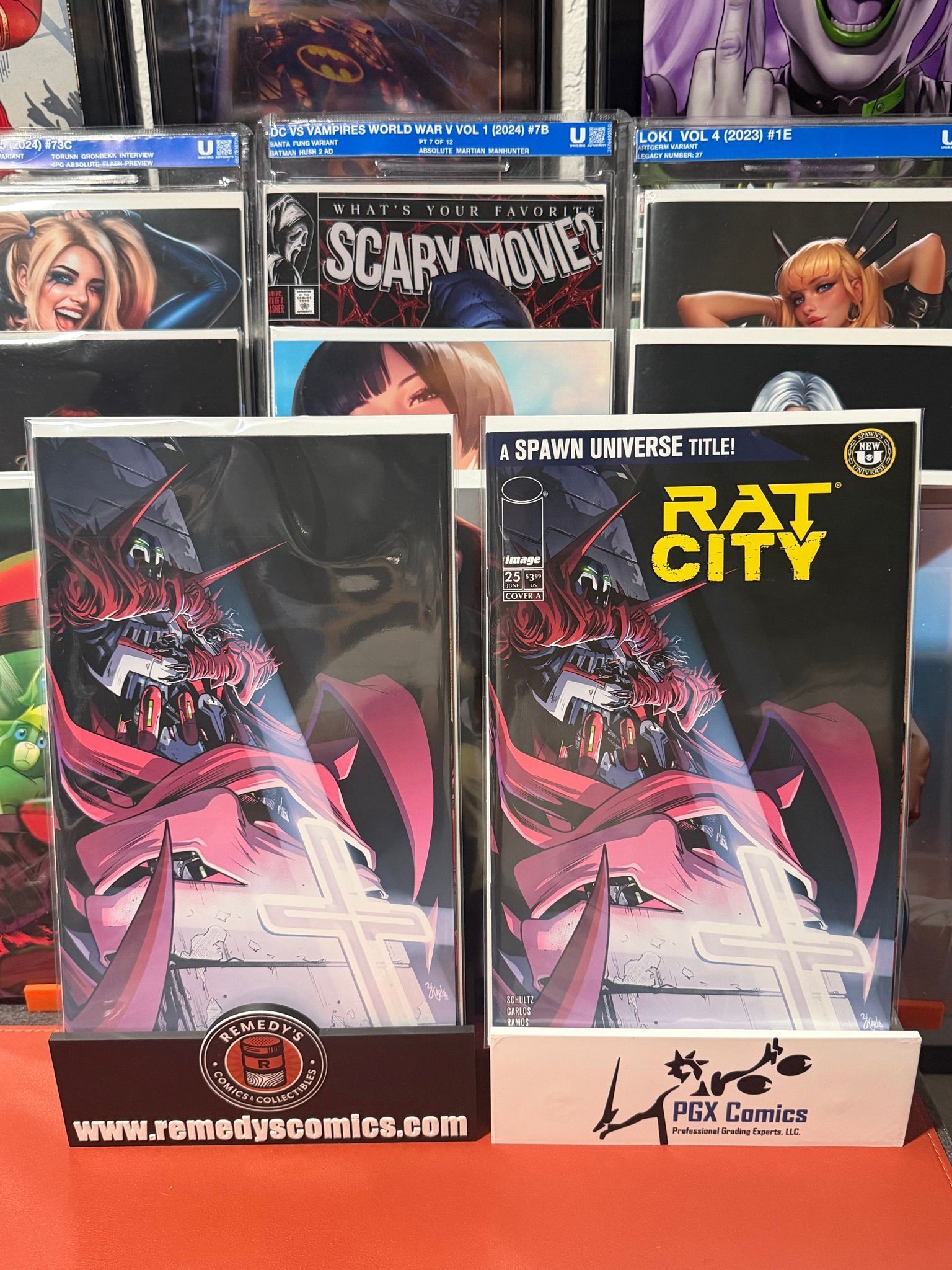 SPAWN RAT CITY #25 CVR A ZE CARLOS - Trade and Virgin Set - Release 6/10/2026