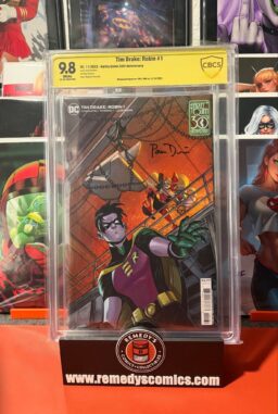 Tim Drake: Robin #1 - David Baldeon - Signed by Paul Dini - CBCS 9.8