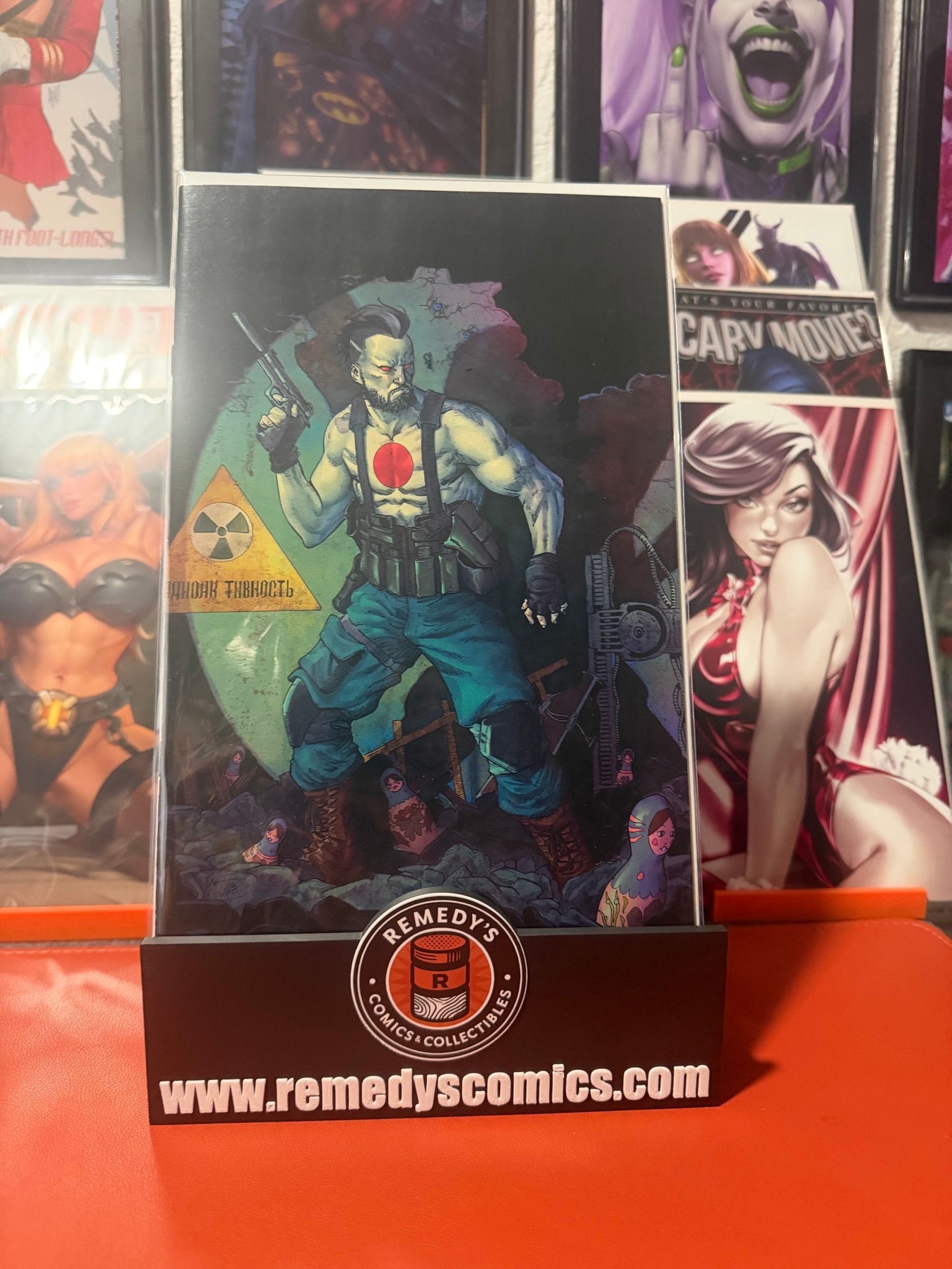 Valiant Beyond: Bloodshot #4-Man Made Hell #1 - Variant C - Wong Full Art