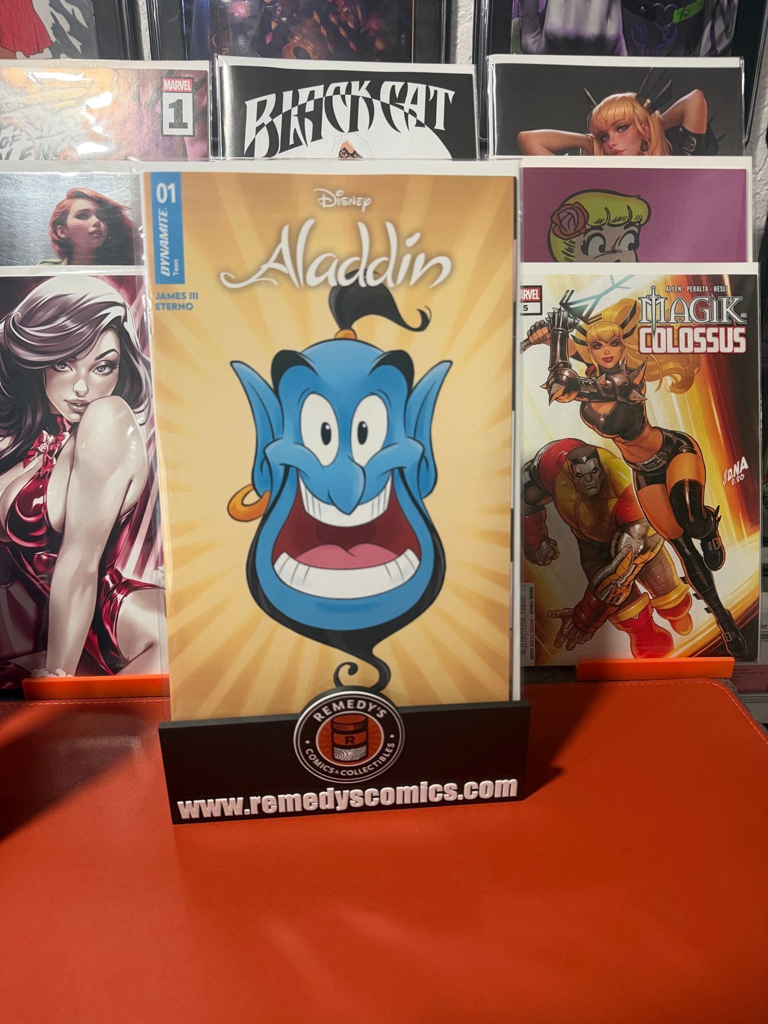 ALADDIN #1 - CVR D - AGNESE ETERNO - CARTOON HEAD VAR - Releases 7/8/26