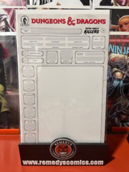 Dungeons & Dragons: Total Party Killers #1 (CVR E) (Blank cover-Character Sheet) - Releases 07/22/2026