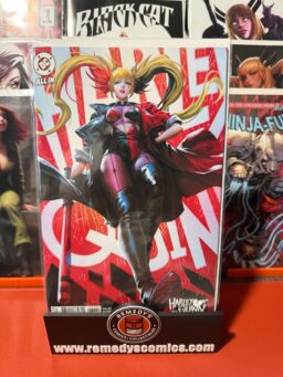 HARLEY QUINN #64 CVR D DERRICK CHEW CARD STOCK VAR
