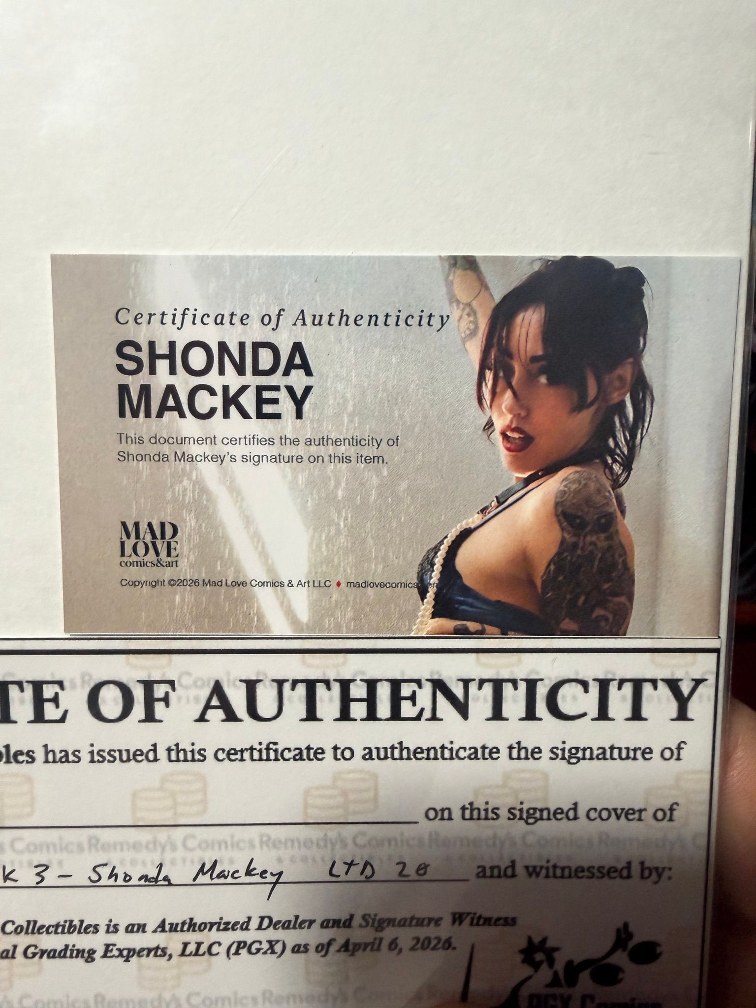 Mad Love - After Dark 3 - Shonda Mackey - Signed and Kissed - LTD 20 - w/COAs - Image 3