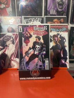 PUNISHER VS. SPIDER-MAN #1 - Jonas Scharf - Releases 7/15/26